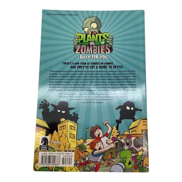 Plants Vs. Zombies: Bully For You Paperback Comic Book By Paul Tobin 2015 - Picture 2 of 16